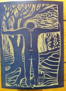 Tryckplåten till Linoleumtrycket