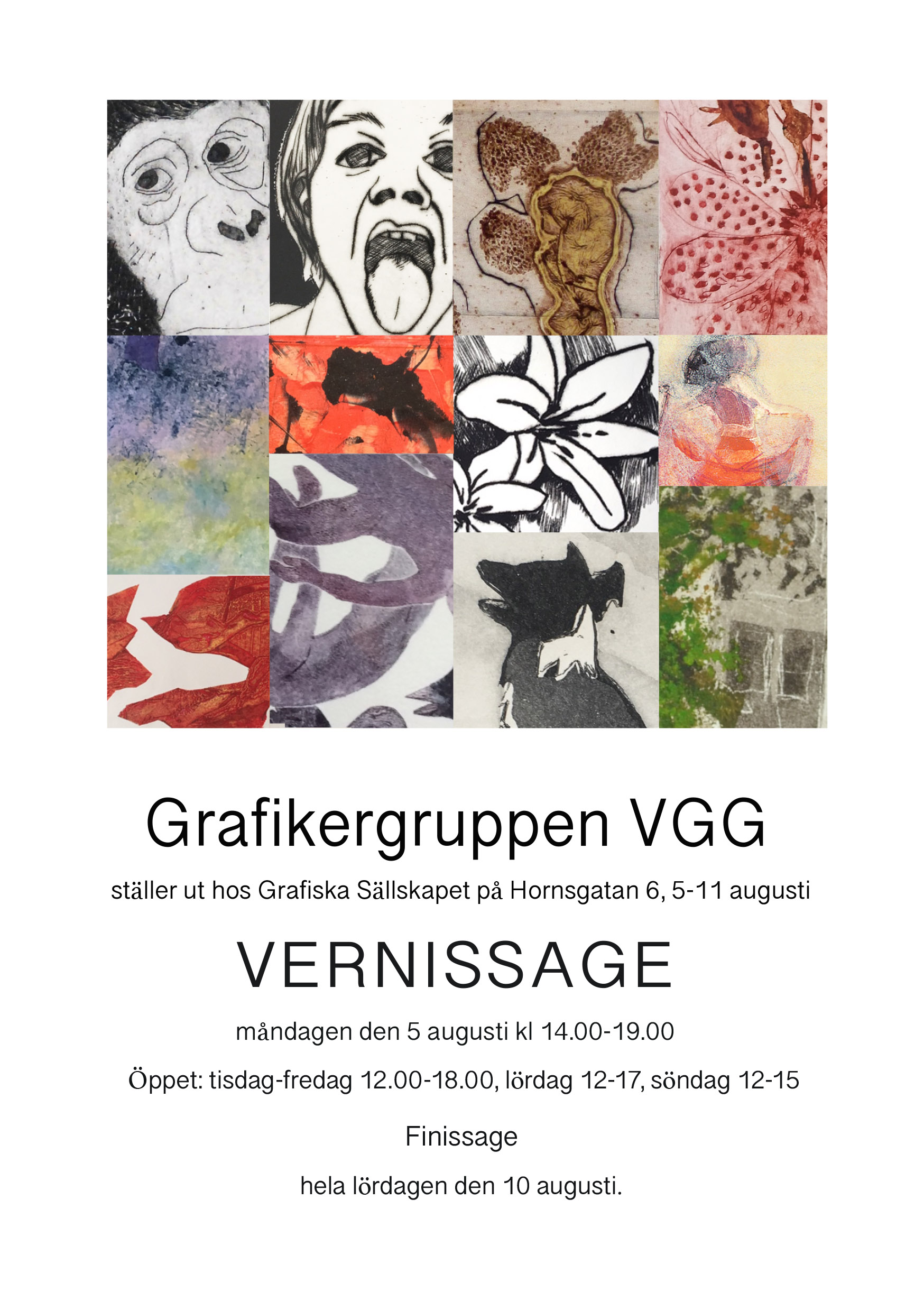 Graf.sällsk 2019 vernissage